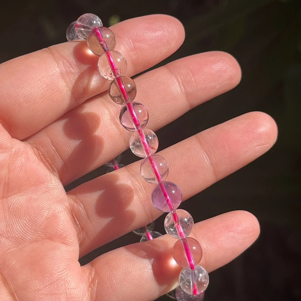 8mm stretchable super seven‎ bracelet